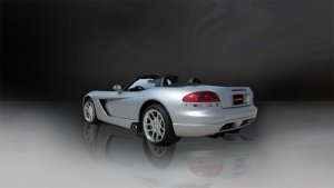 Dodge Viper Performance Exhaust - Dual Side Exit - CORSA Performance - Cat Back Sport with 3.0in Polished Pro-Series Tips and RSC Technology - `03-`06